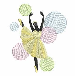 Ballerina Silhouettes 2 06(Md) machine embroidery designs