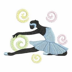 Ballerina Silhouettes 2 12(Sm) machine embroidery designs