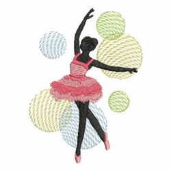 Ballerina Silhouettes 2 14(Md) machine embroidery designs