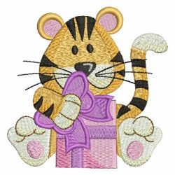 Birthday Tiger 02 machine embroidery designs