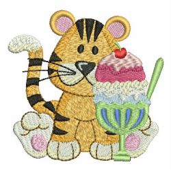 Birthday Tiger 07 machine embroidery designs