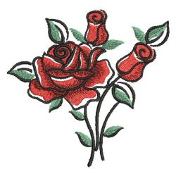Brush Painting Roses 2 machine embroidery designs