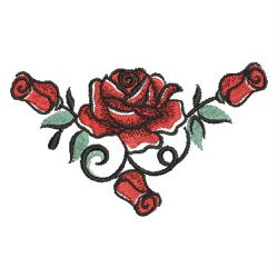 Brush Painting Roses 2 04 machine embroidery designs