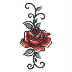 Brush Painting Roses 2 05 machine embroidery designs