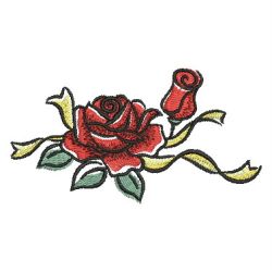 Brush Painting Roses 2 06 machine embroidery designs