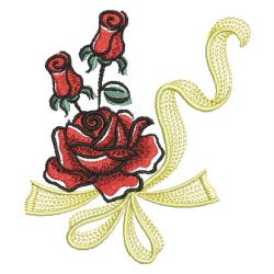 Brush Painting Roses 2 07 machine embroidery designs