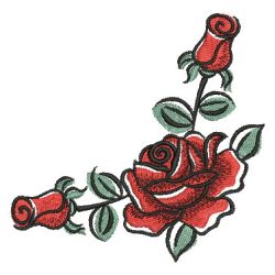 Brush Painting Roses 2 10 machine embroidery designs