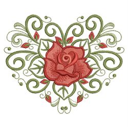 Art Deco Roses 07(Md) machine embroidery designs