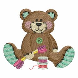 Patchwork Sewing Teddy 01 machine embroidery designs