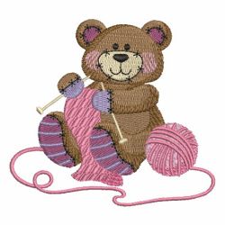 Patchwork Sewing Teddy 07