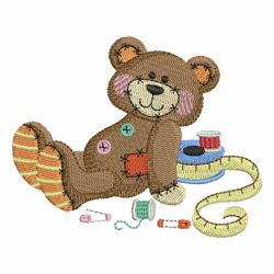 Patchwork Sewing Teddy 10