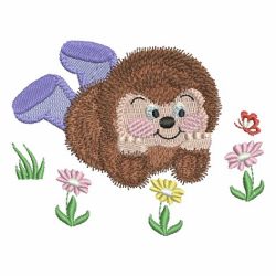Baby Hedgehog 09 machine embroidery designs