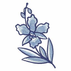 Delft Blue Bloom 08 machine embroidery designs