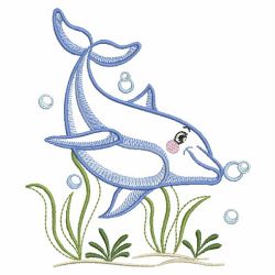 Vintage Dolphins 06(Lg) machine embroidery designs