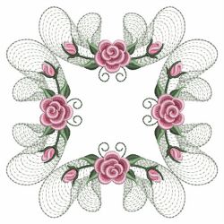 Pearl Roses Quilt 5 01(Md) machine embroidery designs