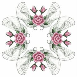Pearl Roses Quilt 5 07(Sm) machine embroidery designs