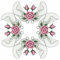 Pearl Roses Quilt 5 07(Md) machine embroidery designs