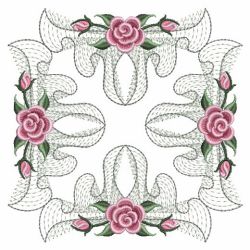 Pearl Roses Quilt 5 10(Md) machine embroidery designs