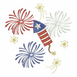 Celebrate Fourth Of July 10 machine embroidery designs