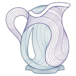 Rippled Tea Time 2(Sm) machine embroidery designs