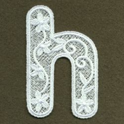 FSL Floral Alphabet Lower Case 08 machine embroidery designs