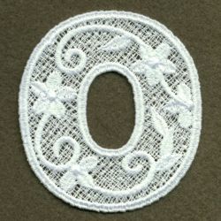 FSL Floral Alphabet Lower Case 15 machine embroidery designs
