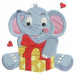 Baby Elephant machine embroidery designs
