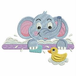 Baby Elephant 04 machine embroidery designs