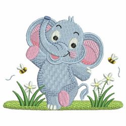 Baby Elephant 10 machine embroidery designs