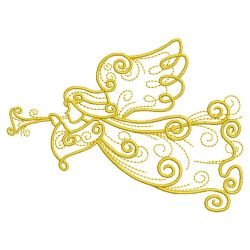 Golden Angels 04(Sm) machine embroidery designs