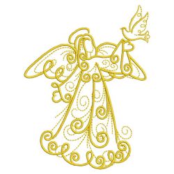 Golden Angels 06(Md) machine embroidery designs
