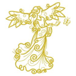 Golden Angels 07(Md) machine embroidery designs