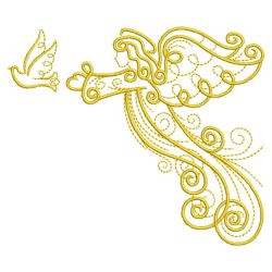 Golden Angels 09(Sm) machine embroidery designs