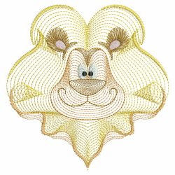 Rippled Baby Animals 01(Lg) machine embroidery designs