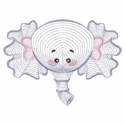 Rippled Baby Animals 08(Lg) machine embroidery designs