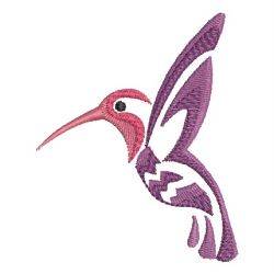 Art Deco Hummingbird(Md) machine embroidery designs