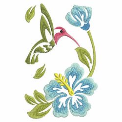 Art Deco Hummingbird 08(Sm) machine embroidery designs