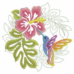 Art Deco Hummingbird 10(Lg) machine embroidery designs