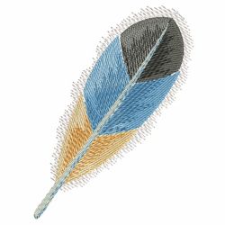 Watercolor Feathers(Md) machine embroidery designs