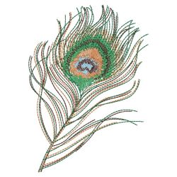 Watercolor Feathers 05(Lg) machine embroidery designs