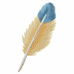 Watercolor Feathers 08(Md) machine embroidery designs