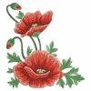 Watercolor Poppies 07(Md)