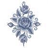Delft Blue Roses 05(Md)