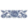 Delft Blue Roses 06(Md)