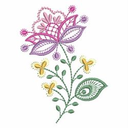 Vintage Jacobean Floral 2 03 machine embroidery designs