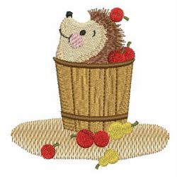 Adorable Hedgehog 2 01 machine embroidery designs