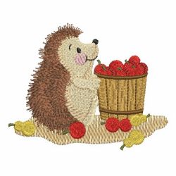 Adorable Hedgehog 2 02 machine embroidery designs