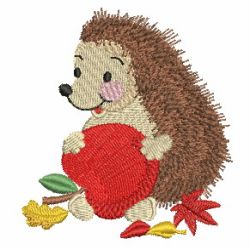 Adorable Hedgehog 2 04 machine embroidery designs