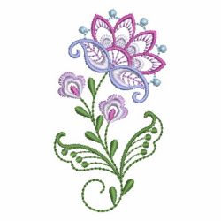 Vintage Jacobean Floral 3 03 machine embroidery designs