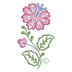 Vintage Jacobean Floral 3 07 machine embroidery designs